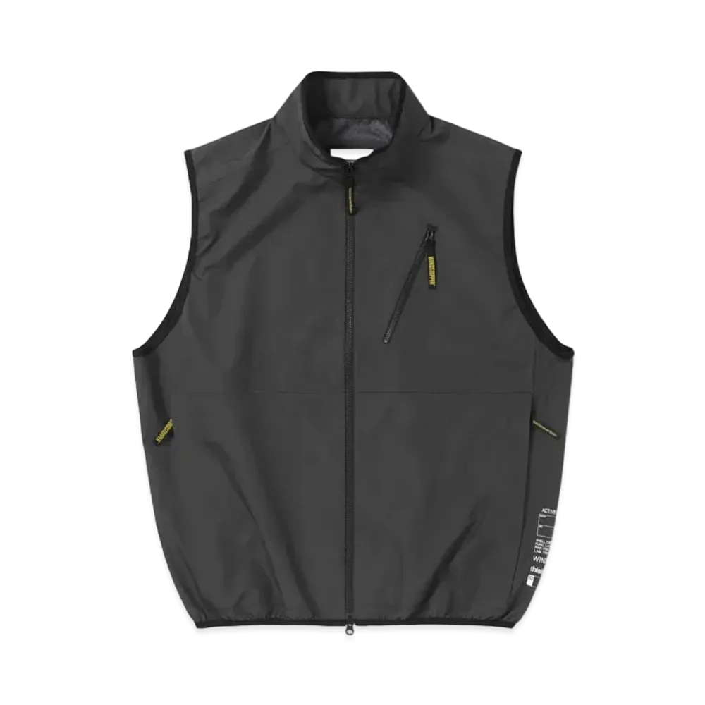 thisisneverthat x GORE-TEX WINDSTOPPER Active Tour Vest "Black"