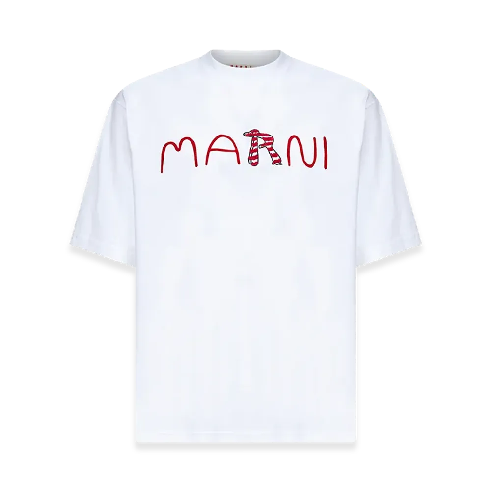 MARNI Animal Alphabet T-Shirt "White"