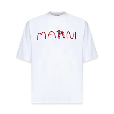 MARNI Animal Alphabet T-Shirt "White"