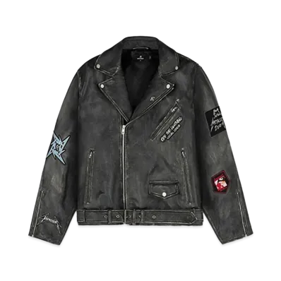 REPRESENT x METALLICA Leather Jacket "Black"