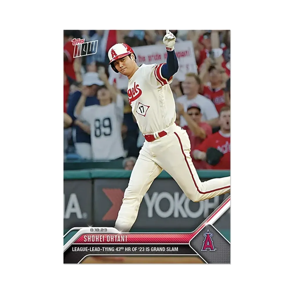 大谷翔平 [727](2023 MLB トップスナウ JPカード)