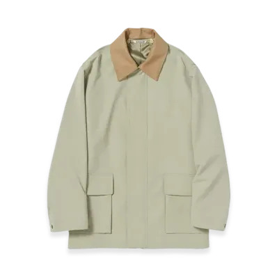 AURALEE Wool Max Canvas Blouson "Olive"