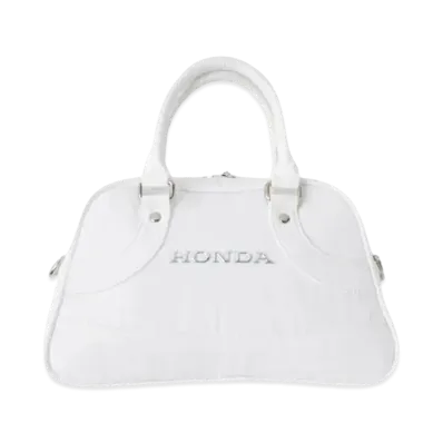 MOUSSY x HONDA Mini Boston Bag "White"