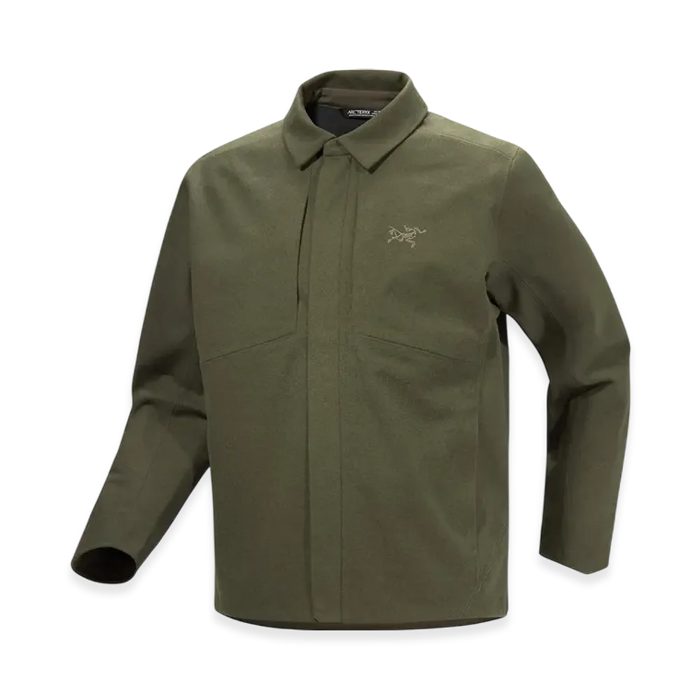 ARC'TERYX Sawyer Wool Overshirt Men's "Tatsu Heather" X000009911