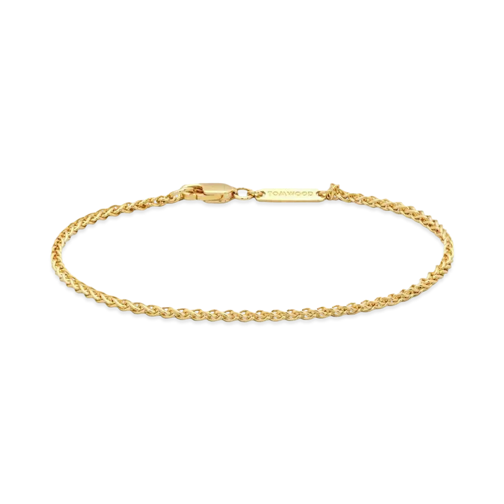 TOMWOOD Spike Bracelet "Gold"