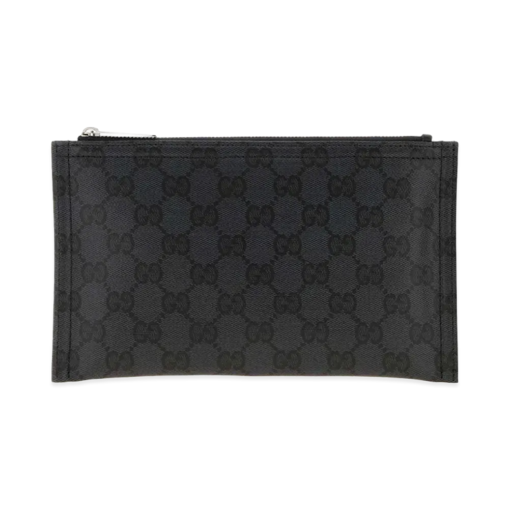 GUCCI GG Fabric Small Essence Classic Clutch "Black"