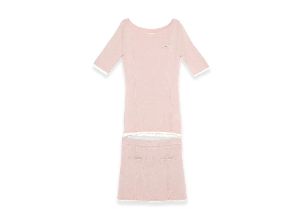 ANDMARY Women's Emma Knit Set Up "Pink"