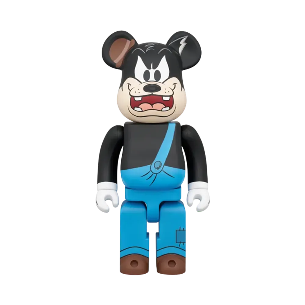 MEDICOM TOY "BEARBRICK" Pete (Mickey Mouse & Friends) 400%