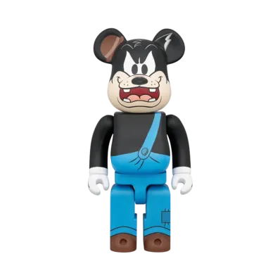 MEDICOM TOY "BEARBRICK" Pete (Mickey Mouse & Friends) 400%