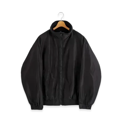 COMOLI Cotton Silk Track Jacket "Brown"