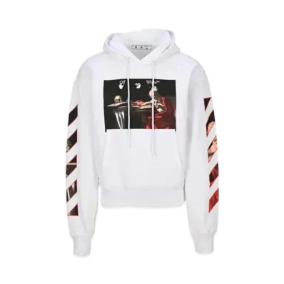 OFF-WHITE Caravaggio Over Pullover Hoodie "White"