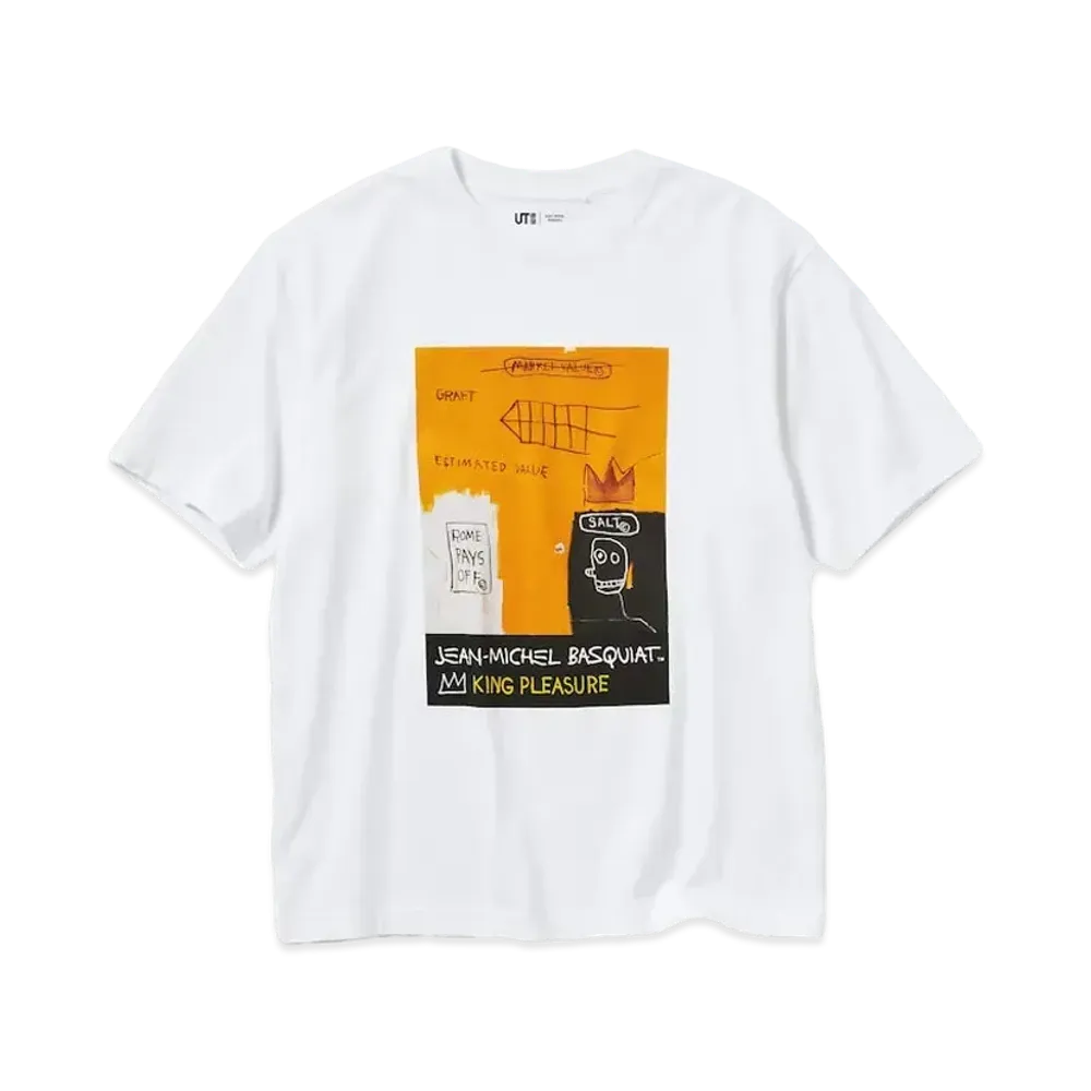 Uniqlo UT x Jean-Michel Basquiat King Pleasure T-Shirt "White"