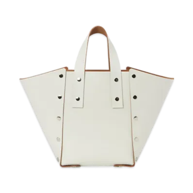 Hender Scheme Assemble Hand Bag Wide S "White"