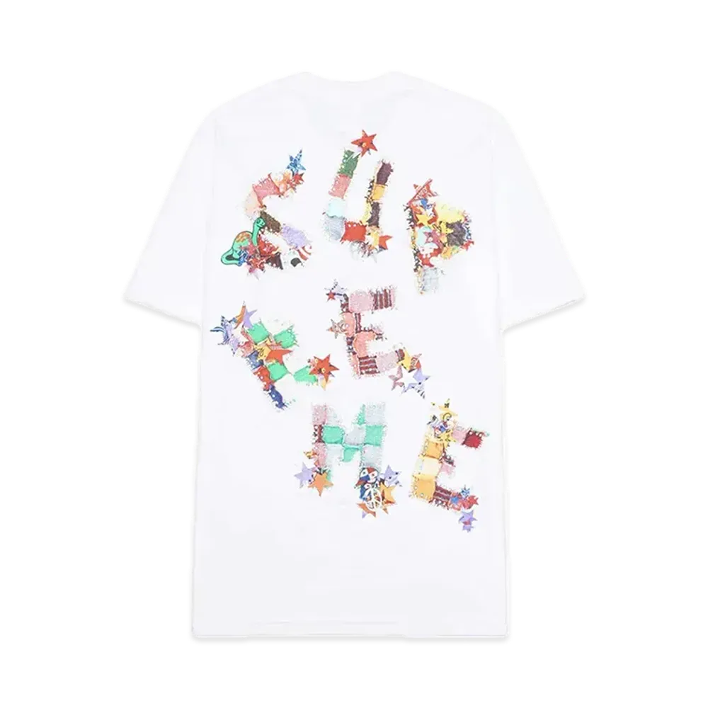Supreme Patchwork Tee "White"