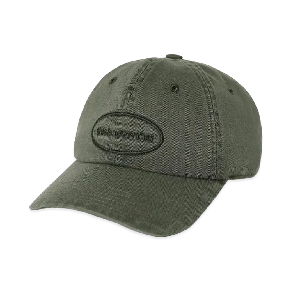 thisisneverthat Overdyed E/T-Logo Cap "Khaki"