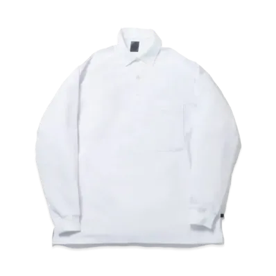 DAIWA PIER39 Tech Polo Shirts L/S "White"