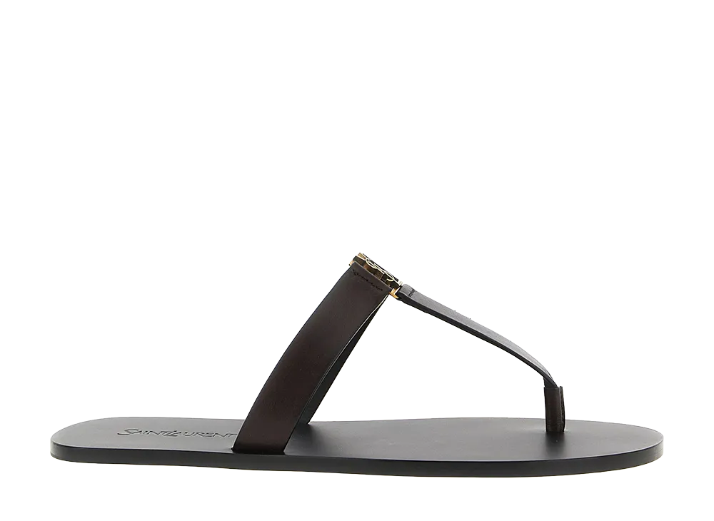 Saint Laurent Babylone Sandals "Brown"