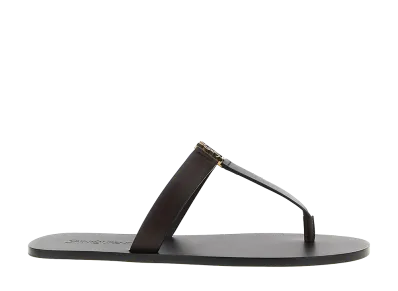 Saint Laurent Babylone Sandals "Brown"