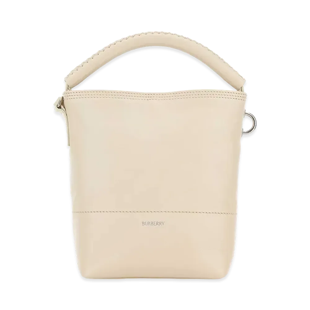 Burberry Women's Leather Handbag "Ivory"