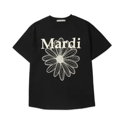 Mardi Mercredi T-Shirt Flowermardi "Black Cream"
