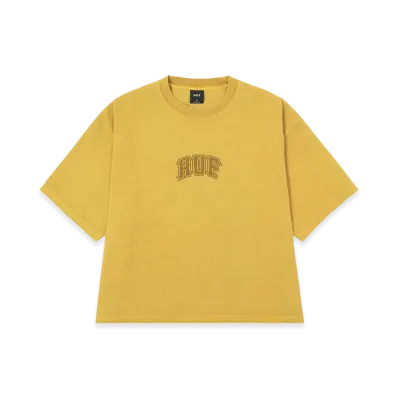 HUF Classic Arch Wide Crew "Yellow"