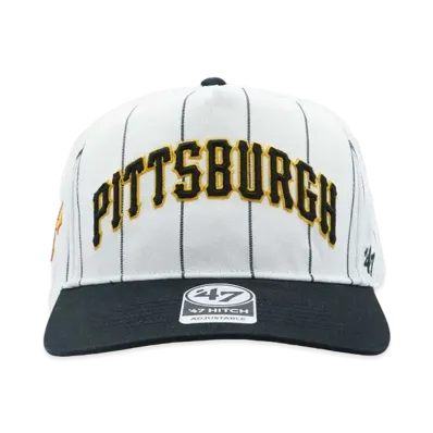 ’47 PIRATES DOUBLE HEADER PINSTRIPE HITCH "WHITExBLACK"