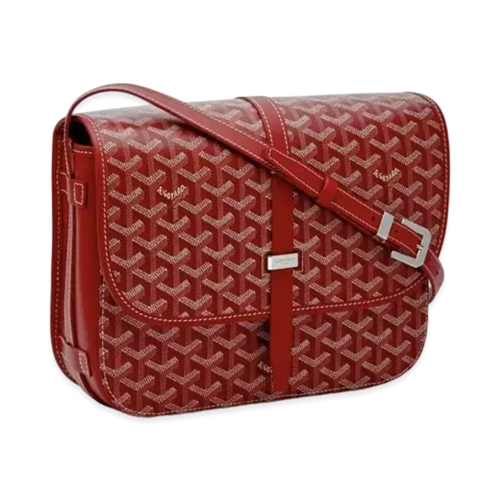 Goyard Belvedere MM Bag "Red"