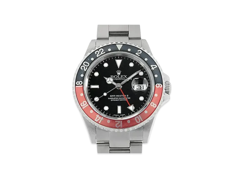 ROLEX GMT Master II "Black/Stainless Steel"