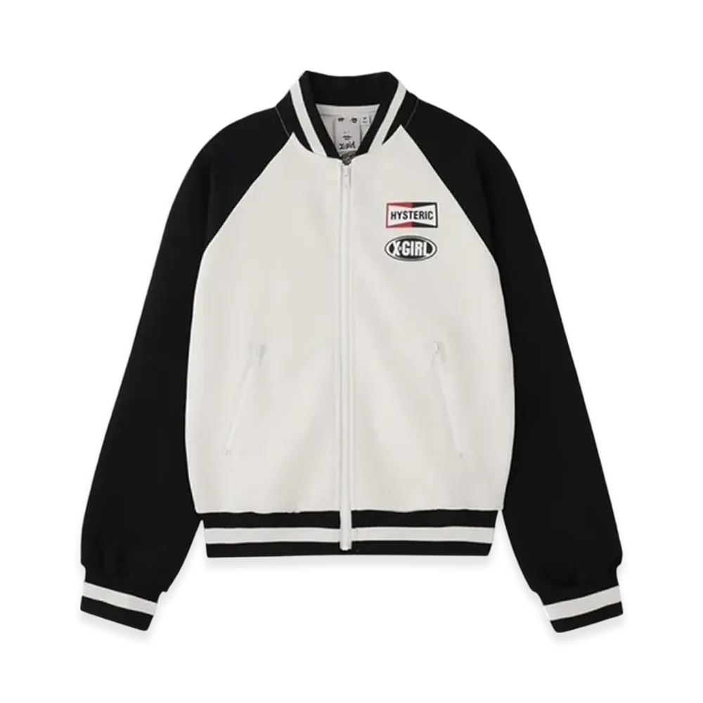 HYSTERIC GLAMOUR x X-Girl Track Jacket "Black"