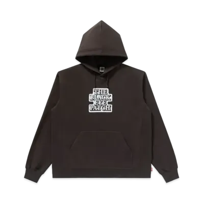 Black Eye Patch OG Label Hoodie "Brown"