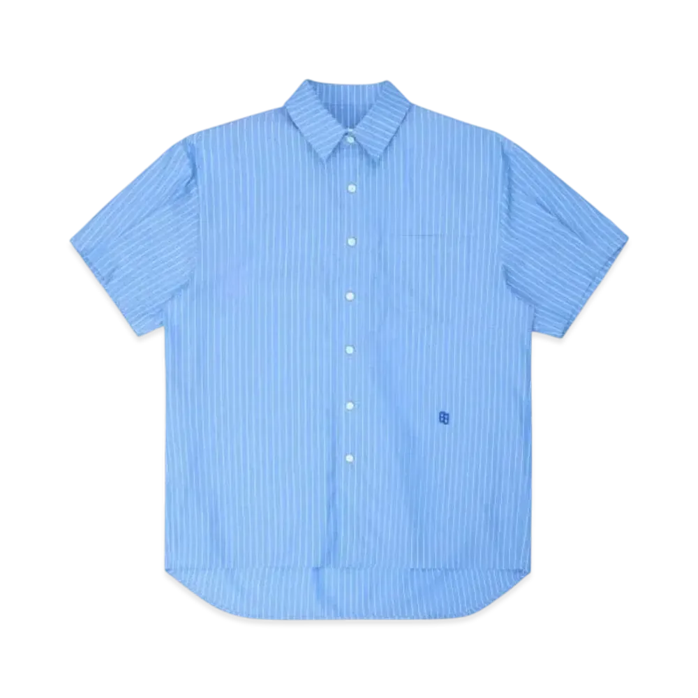 ADERERROR Tag Half Sleeve Shirts 01 "Stripe"