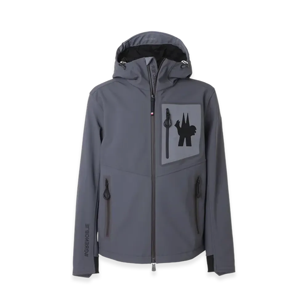 Moncler Grenoble Cormet Hooded Blouson "Grey"