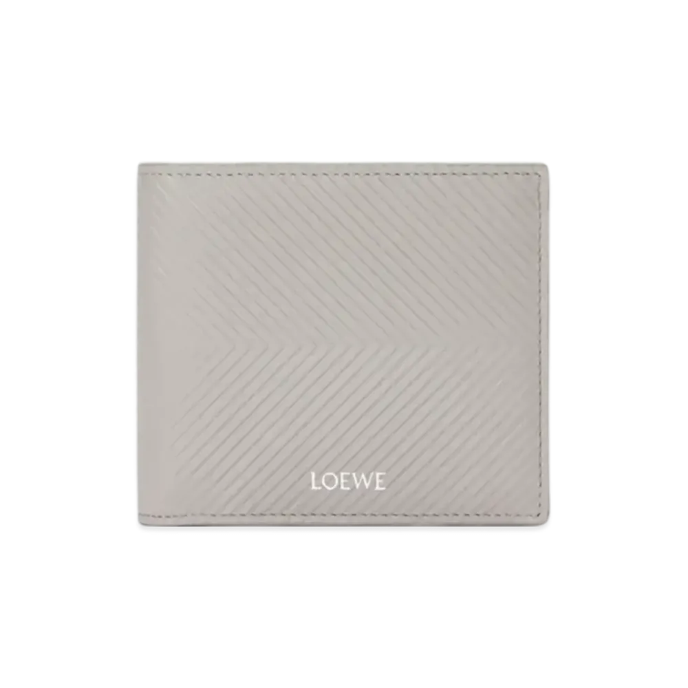 LOEWE Bifold Wallet "Shell Grey"