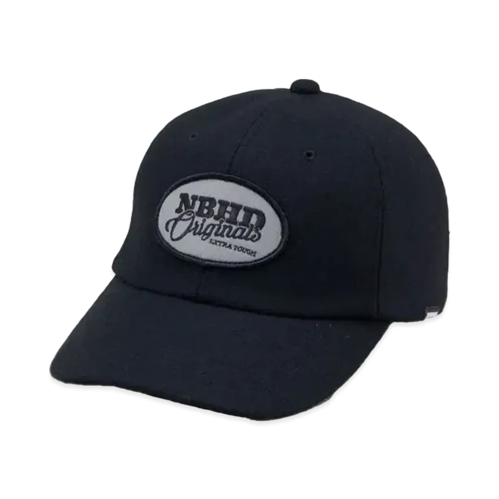 NEIGHBORHOOD Melton Dad Cap "Black"