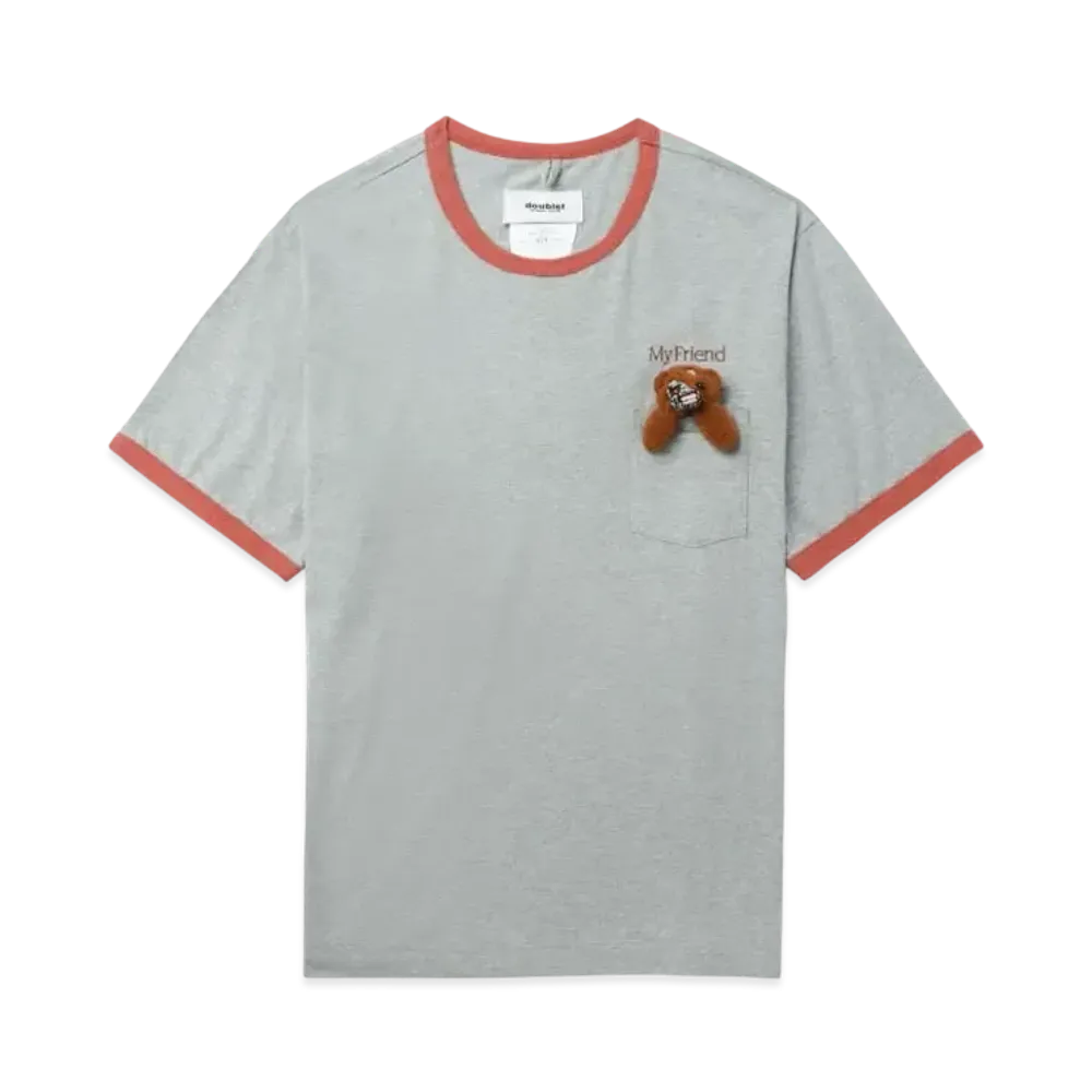 doublet Terminator Teddy Bear T-shirt "Gray"