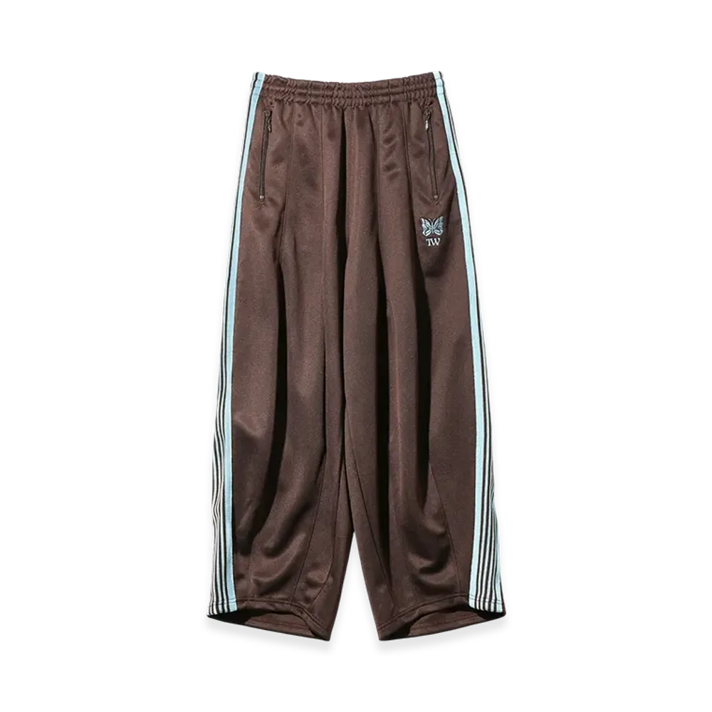 NEEDLES x TW H.D. Track Pant - Poly Smooth "Brown"