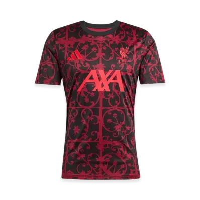 adidas Liverpool FC 25/26 Pre-Match Jersey "Black/Pure Ruby"