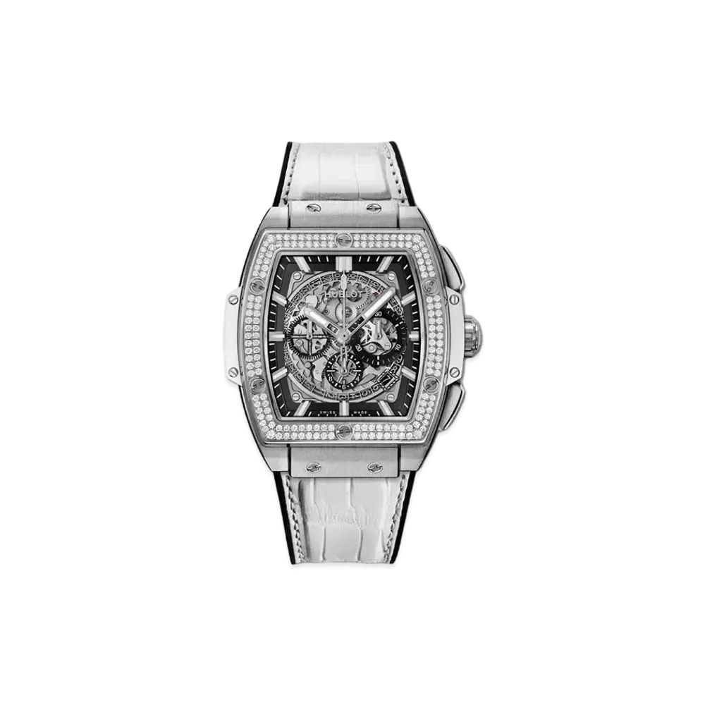 HUBLOT Spirit of Big Bang Titanium White Diamonds 45mm