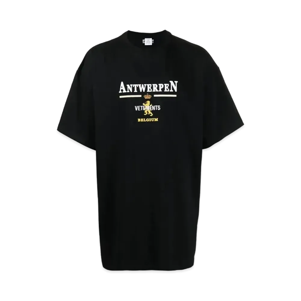 VETEMENTS Antwerpen Tee "Black"