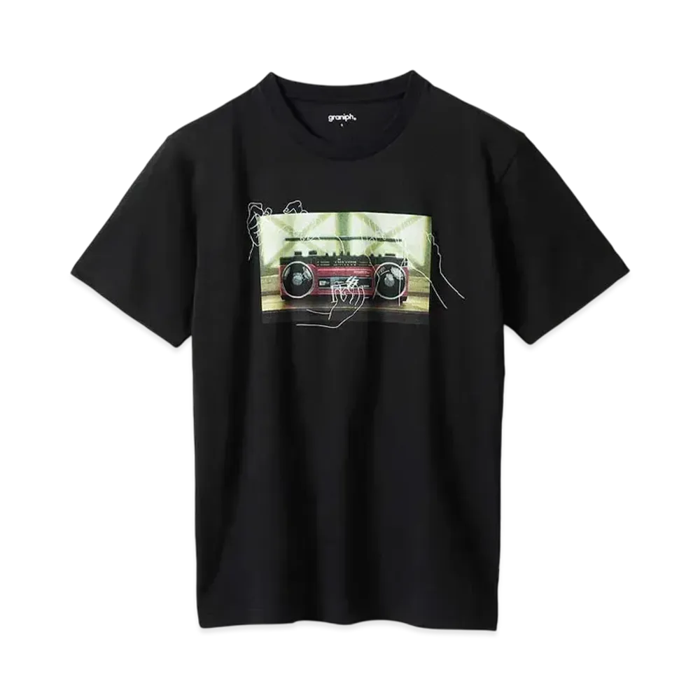 graniph x Colors Within The T-shirt "Black"