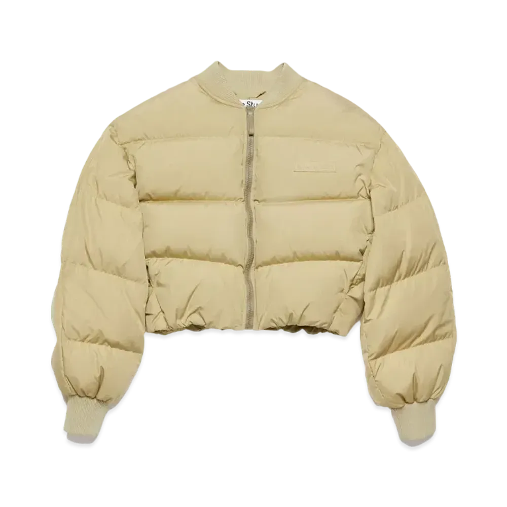 Acne Studios Bomber Puffer Jacket "Pistachio Green"