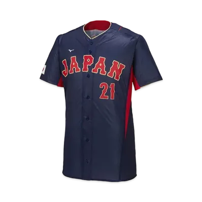 MIZUNO 2023WBC Lars Nutobar 23 Authentic Uniform (Visitor) "Navy"