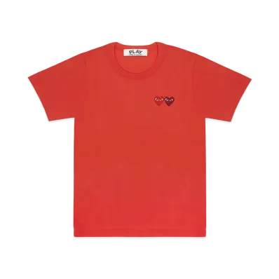 PLAY COMME des GARCONS AX-T226-051 "Red/Burgundy"