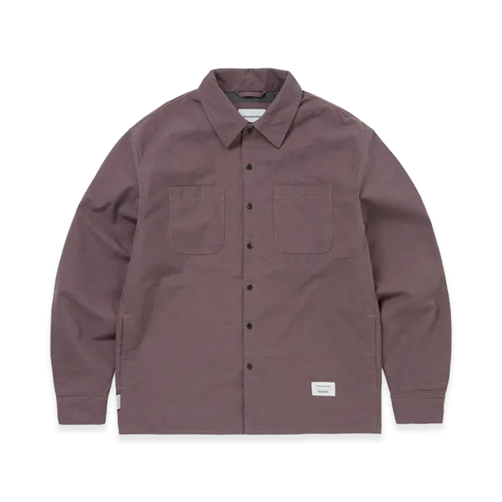 thisisneverthat x GORE-TEX Windstopper Check Shirt "Plum"