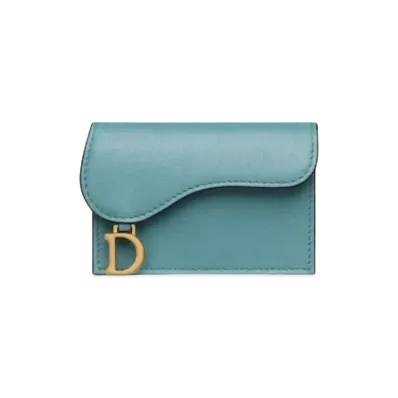 Dior Card Holder "Sky Blue"