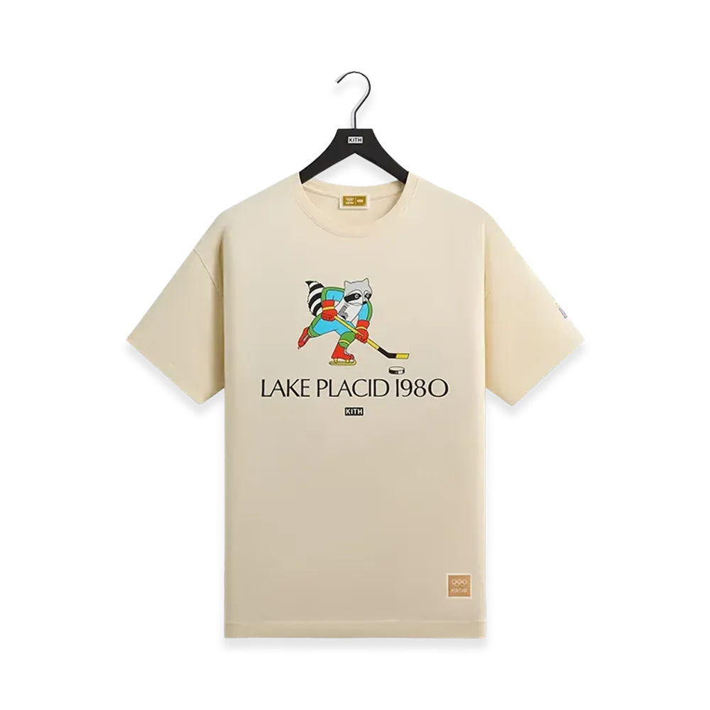 Kith x Olympics Heritage Lake Placid Vintage Tee "Sandrift"