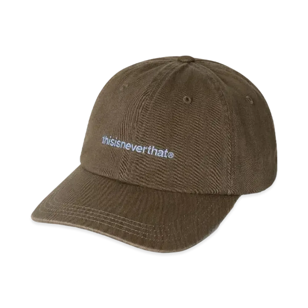 thisisneverthat T-Logo Cap"Washed Brown"