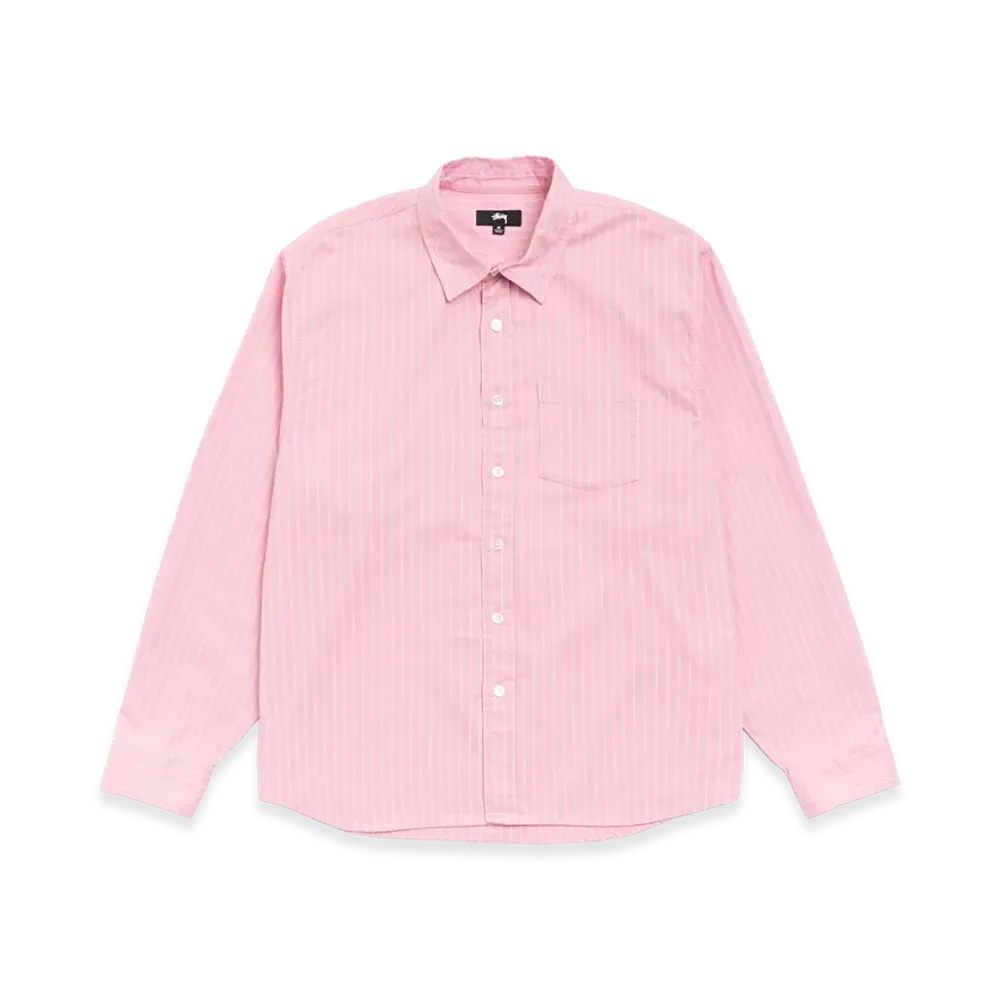 Stussy Oxford Shirt "Pink Stripe"