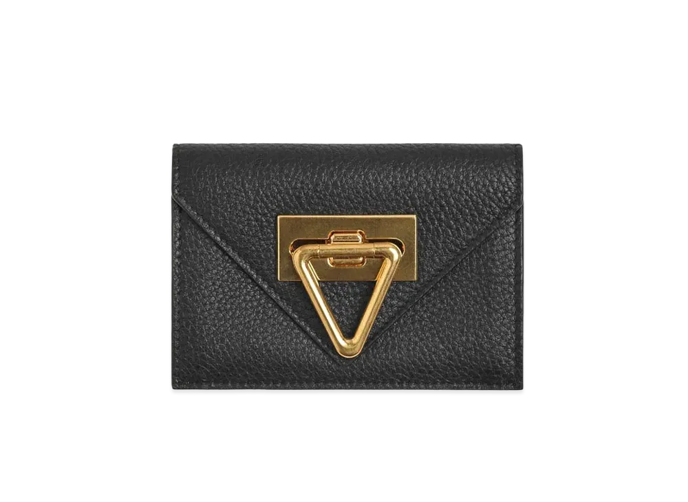 Bottega Veneta Card Case With Coin Purse "Black"