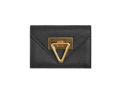 Bottega Veneta Card Case With Coin Purse "Black"